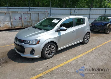 2018 Chevrolet Sonic Lt Auto from USA, damaged, VIN 1G1JD6SHXJ4125976